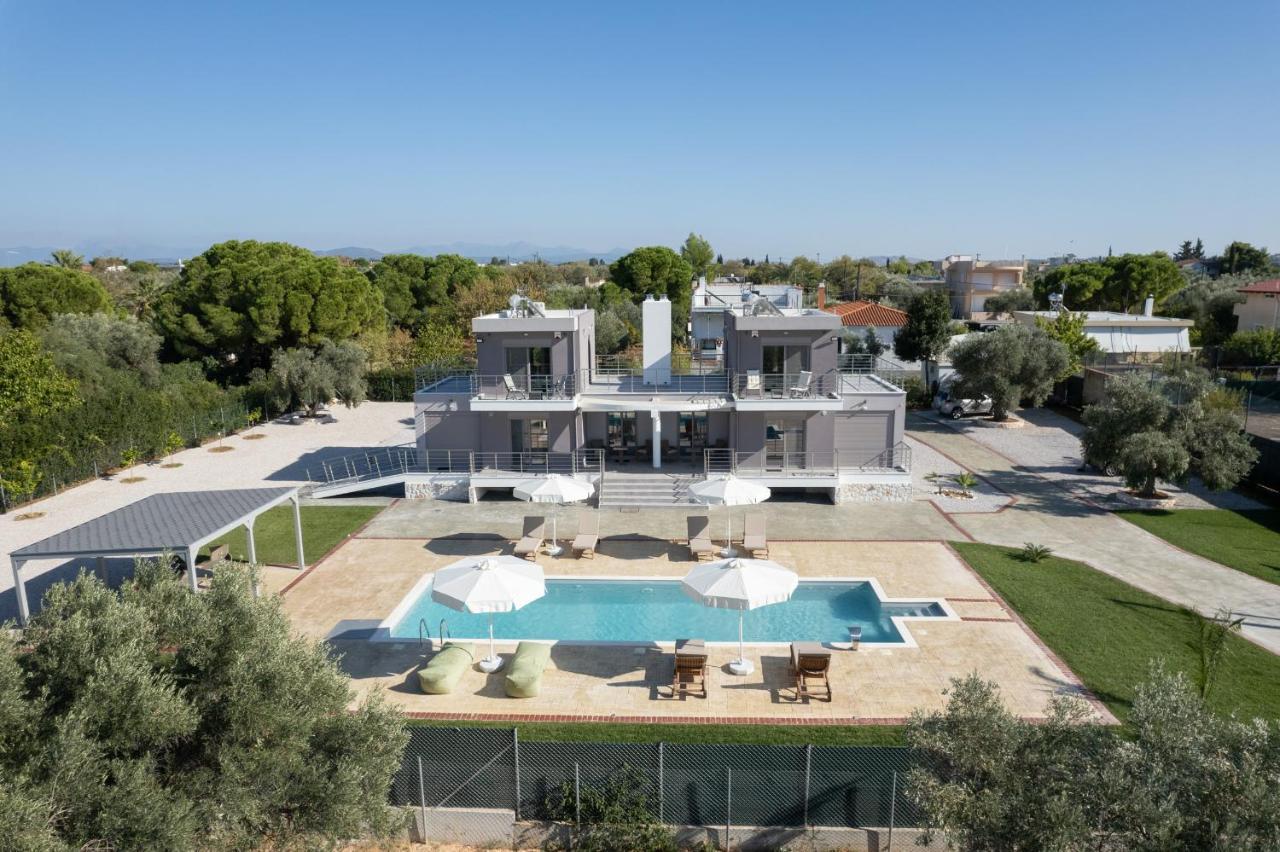 Marea Twins Villas Дросия Экстерьер фото