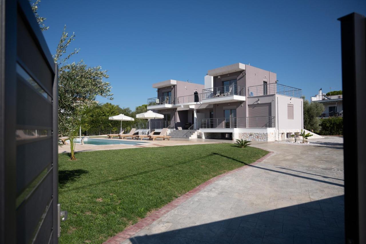 Marea Twins Villas Дросия Экстерьер фото