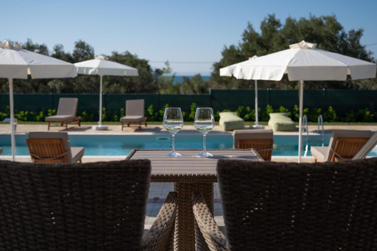 Marea Twins Villas Дросия Экстерьер фото