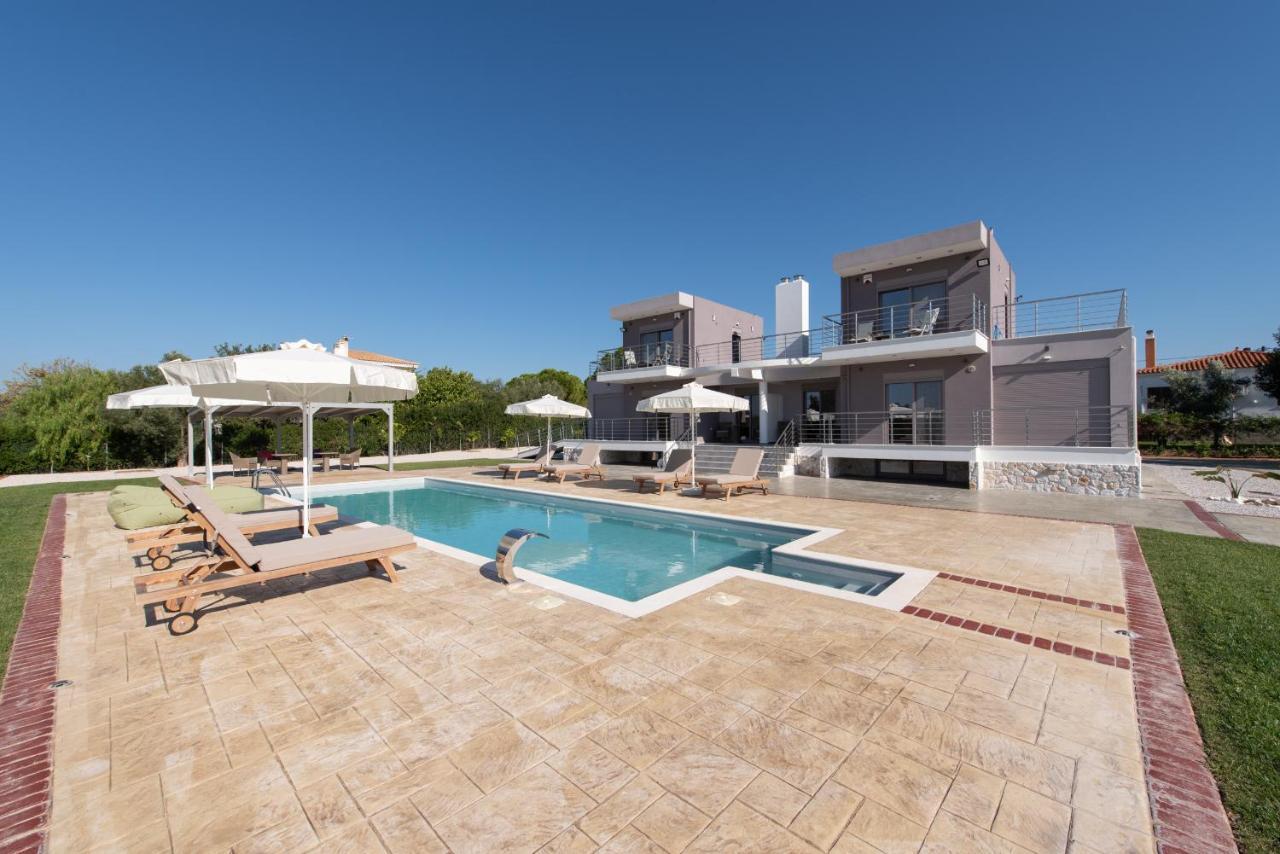 Marea Twins Villas Дросия Экстерьер фото