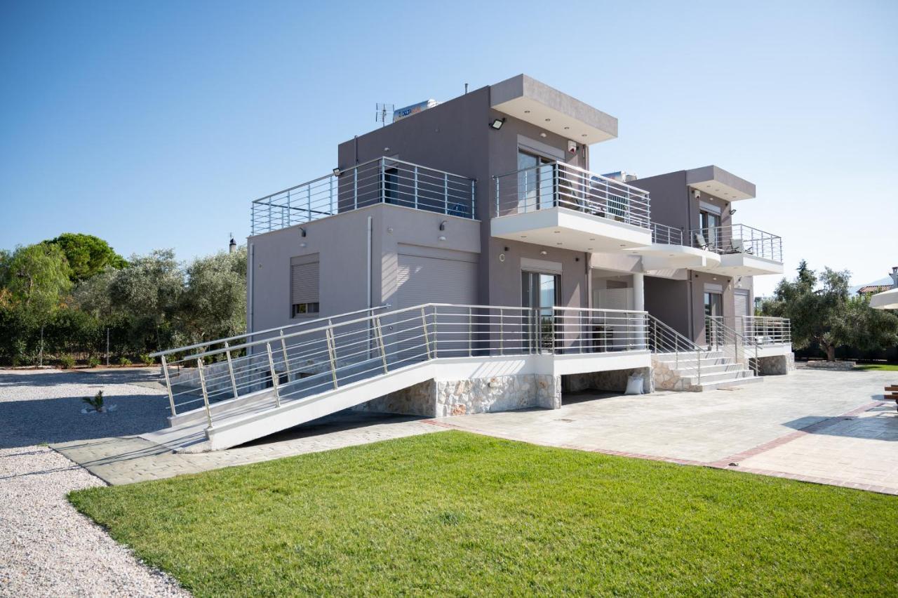 Marea Twins Villas Дросия Экстерьер фото