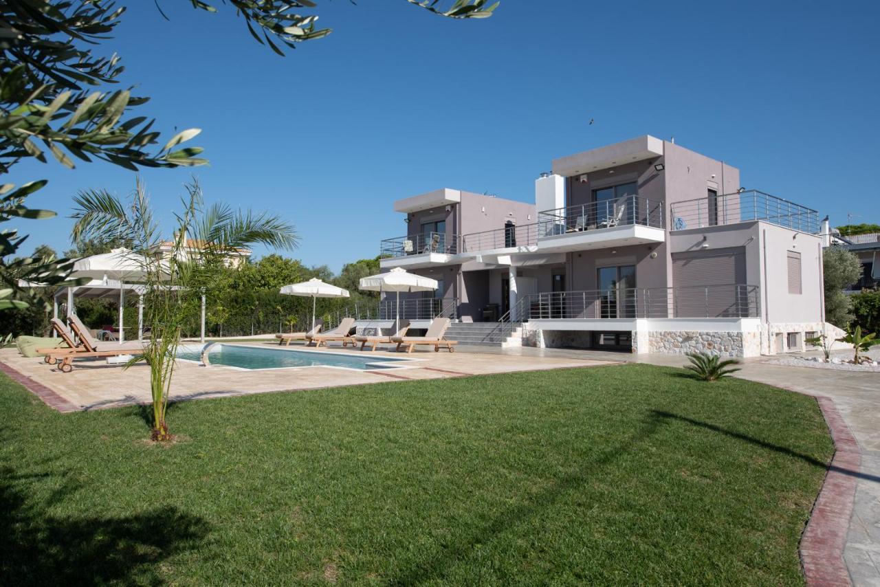 Marea Twins Villas Дросия Экстерьер фото